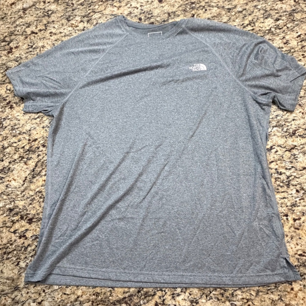 The North Face Mens Reaxion Training T-Shirt Grey Heather XL Activewear ws